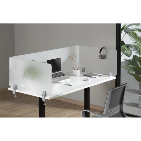 Ścianka przegroda działowa biurkowa panel akrylowy trójstronny 3 szt. FROMMSTARCK