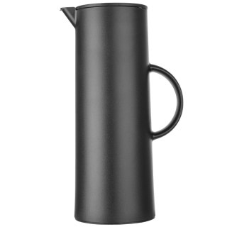 Termos dzbanek próżniowy z przyciskiem i szklanym wkładem 1 l - Hendi 449615 Hendi