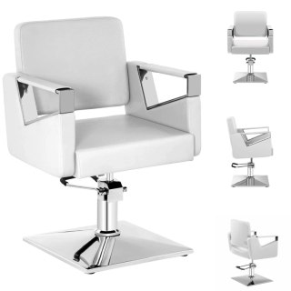Fotel fryzjerski barberski kosmetyczny Physa BRISTOL - biały Physa