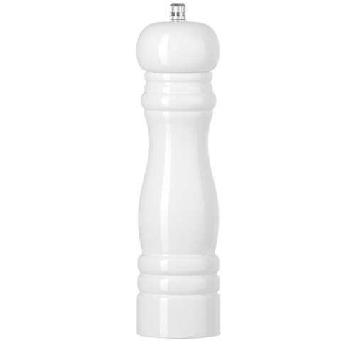 Młynek do mielenia soli drewniany biały śr. 55 x 215 mm - Hendi 469606 Hendi