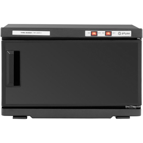 Podgrzewacz do ręczników ze sterylizacją UV 16 l 230 W czarny Physa