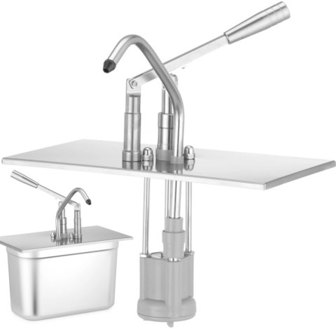 Pokrywa do pojemnika GN 1/3 z dyspenserem dozownikiem - Hendi 558157 Hendi