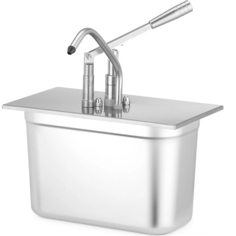 Pokrywa do pojemnika GN 1/3 z dyspenserem dozownikiem - Hendi 558157 Hendi