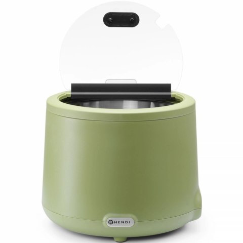 Kociołek termos elektryczny do zupy UNIQ 35-85 C 8 l 500 W - zielony Hendi
