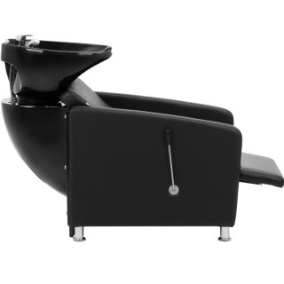Myjka umywalka fryzjerska z fotelem Physa CARDITO czarna Physa