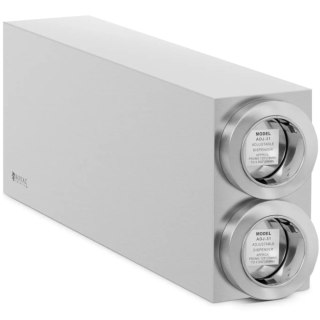 Podajnik dystrybutor do kubków jednorazowych z 2 dozownikami STAL 81 - 89 mm Royal Catering