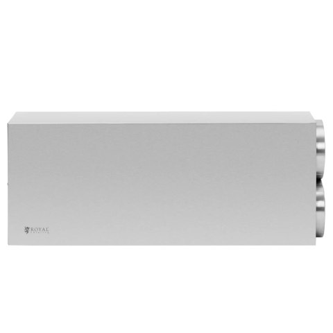 Podajnik dystrybutor do kubków jednorazowych z 2 dozownikami STAL 81 - 89 mm Royal Catering