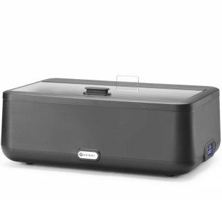 Podgrzewacz bemar elektryczny UNIQ 607 x 402 mm 700 W - czarny Hendi