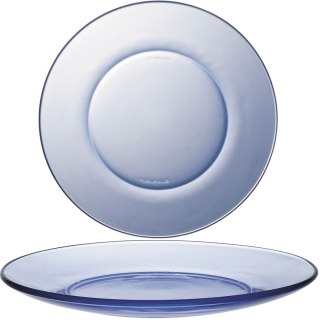 Talerz deserowy Duralex LYS MARINE niebieski śr. 190 mm - zestaw 6 szt. Duralex