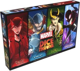 Gra Dice Throne Marvel Box 1 Scarlet Witch, Thor, Loki, Spider-Man Lucky Duck Games