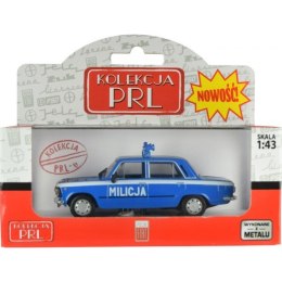 Pojazd PRL Fiat 125P Milicja Daffi
