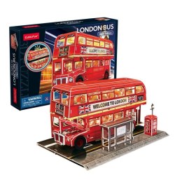 Puzzle 3D - Londyński autobus Cubic Fun