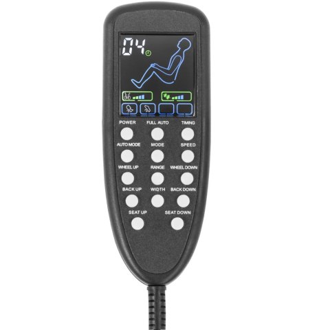 Fotel podologiczny kosmetyczny do pedicure z brodzikiem elektryczny BOGOTA - brązowy Physa