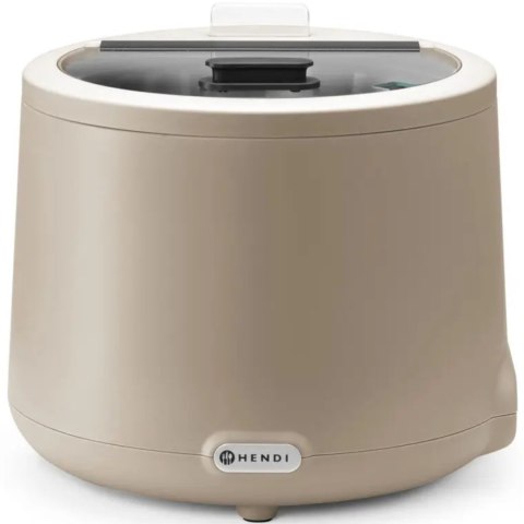 Kociołek termos do zupy elektryczny UNIQ śr. 365 x 325 mm 8 l 500 W - beżowy Hendi