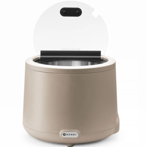 Kociołek termos do zupy elektryczny UNIQ śr. 365 x 325 mm 8 l 500 W - beżowy Hendi