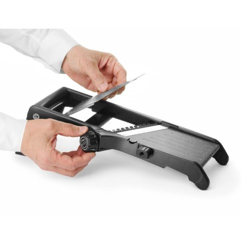 Mandolina japońska do szatkowania warzyw owoców HENDI SAMURAI 0.5 - 9 mm Hendi