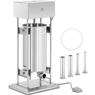Nadziewarka do kiełbas elektryczna pionowa 4 lejki 25 l 350 W Royal Catering