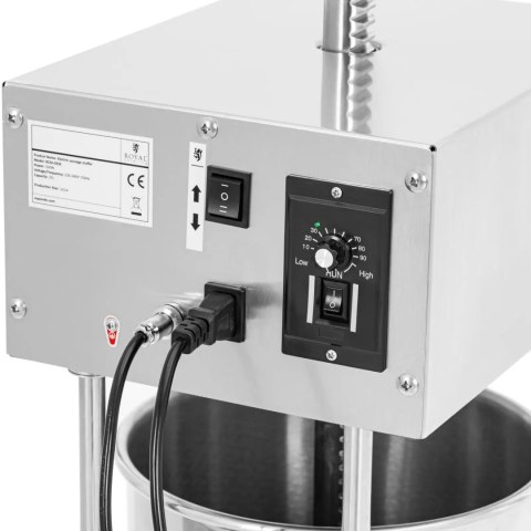 Nadziewarka do kiełbas elektryczna pionowa 4 lejki 25 l 350 W Royal Catering
