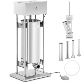 Nadziewarka do kiełbas elektryczna pionowa 4 lejki 30 l 400 W Royal Catering