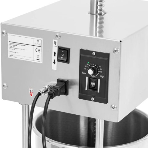 Nadziewarka do kiełbas elektryczna pionowa 4 lejki 30 l 400 W Royal Catering