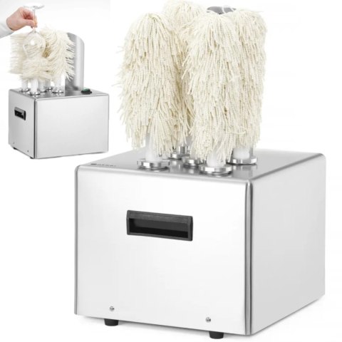 Polerka do szkła szklanek kieliszków elektryczna do 330 szklanek /h 1350 W Hendi