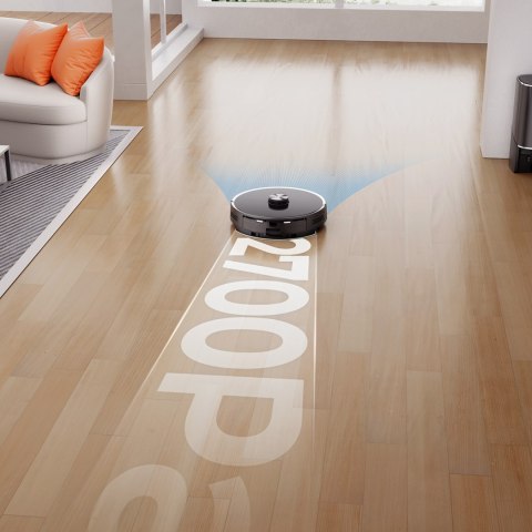 Robot sprzątający odkurzacz funkcją mopa + stacja ładująca U100 Lite - szary UWANT