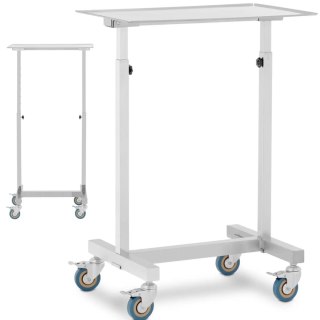Stolik wózek instrumentalny zabiegowy na narzędzia regulowany STAL 60 x 40 cm Steinberg Systems