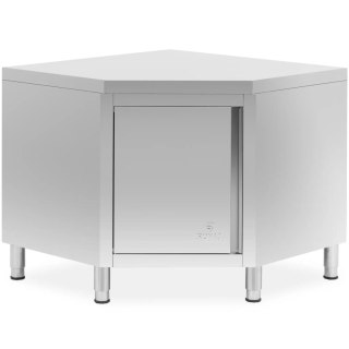 Szafa gastronomiczna narożna STAL 100 x 100 x 87 cm Royal Catering