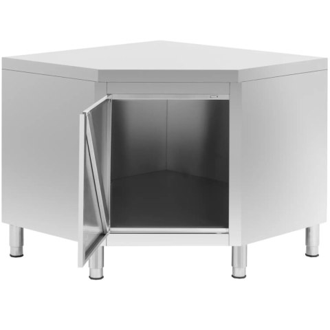 Szafa gastronomiczna narożna STAL 100 x 100 x 87 cm Royal Catering