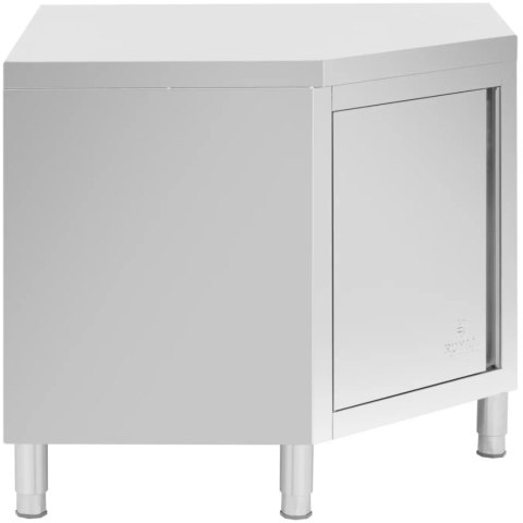 Szafa gastronomiczna narożna STAL 100 x 100 x 87 cm Royal Catering