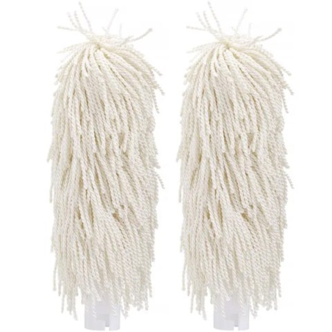 Szczotki wymienne do polerki do szkła duże 235 x 55 mm - zestaw 2 szt. Hendi