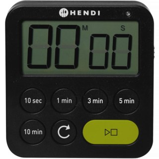 Timer minutnik czasomierz jednozakresowy 3 tryby alarmu do 100 min Hendi