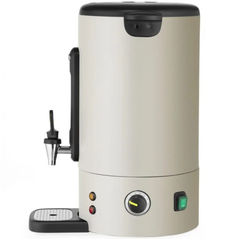 Warnik do wody grzanego wina z kranem tacką ociekową UNIQ 16 l 1650 W - jasnoszary Hendi