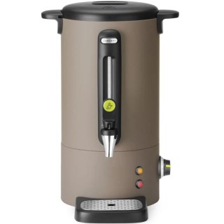 Warnik do wody grzanego wina z kranem tacką ociekową UNIQ 9 l 950 W - taupe Hendi