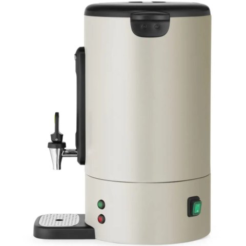 Zaparzacz do kawy z kranem ociekaczem UNIQ 14 l 1750 W - jasnoszary Hendi