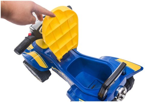 Jeździk Quad Dźwięk Światła 551-G Niebieski LEAN CARS