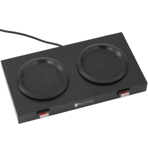 Podgrzewacz płyta grzewcza do kawy herbaty 2 dzbanki 160 W Royal Catering