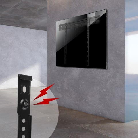 Ultra płaski uchwyt ścienny MC-123 MAX VESA 600x400 80kg Maclean