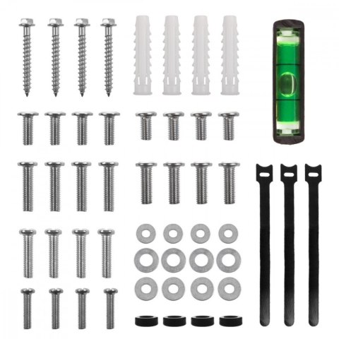 Ultra płaski uchwyt ścienny MC-123 MAX VESA 600x400 80kg Maclean