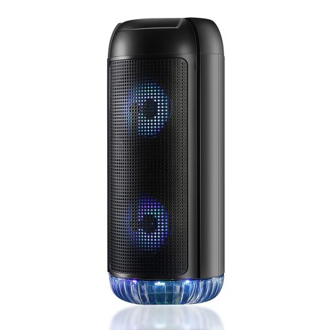 Głośnik PARTYBOX UNI BT MT3174 Bluetooth 5.0/Karaoke/FM/MP3/MicroSD/USB/AUX/LED/RMS 30W/PMPO 750W Media-Tech