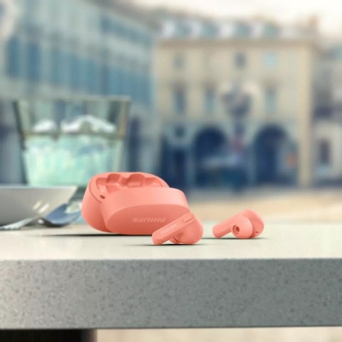 Słuchawki bezprzewodowe TAT2206PK różowe Philips