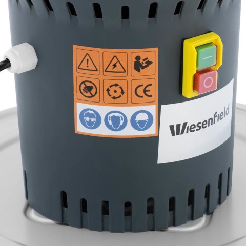 Śrutownik do zboża kukurydzy grochu 60 l 400 kg/h 1300 W WIESENFIELD