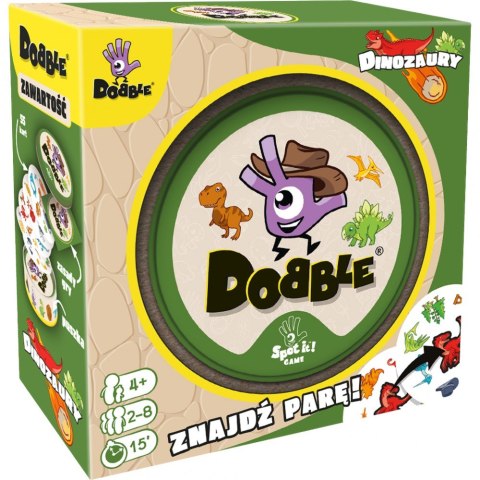 Gra Dobble Dinozaury Rebel