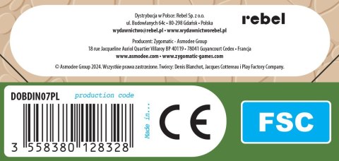 Gra Dobble Dinozaury Rebel