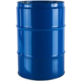 Beczka stalowa metalowa TH 216,5L niebieska korki 3/4'' i 2'' w wieku Beczkopol