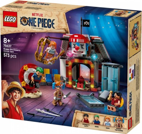 Klocki One Piece 75637 Namiot cyrkowy klauna Buggy'ego LEGO