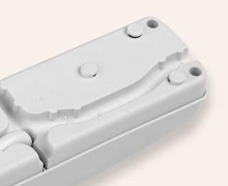 Listwa zasilająca F5 5M szara Acar