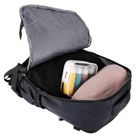 Plecak podróżny turystyczny bagaż czarny 45x30 cm Kik Sp. z o. o. Sp. k.