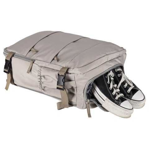 Plecak podróżny turystyczny bagaż szary 45x30 cm Kik Sp. z o. o. Sp. k.