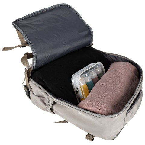 Plecak podróżny turystyczny bagaż szary 45x30 cm Kik Sp. z o. o. Sp. k.